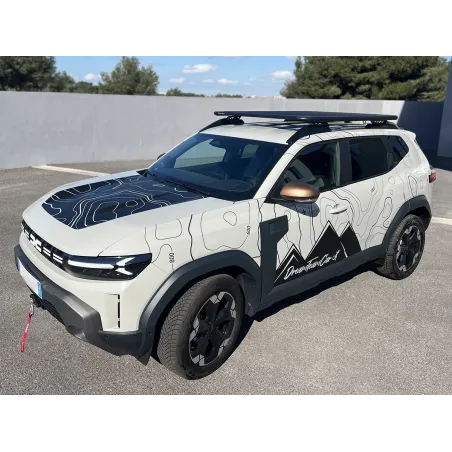 Kit fixation N4-Offroad pour installation galerie Rhino Rack sur Dacia Duster 2024+