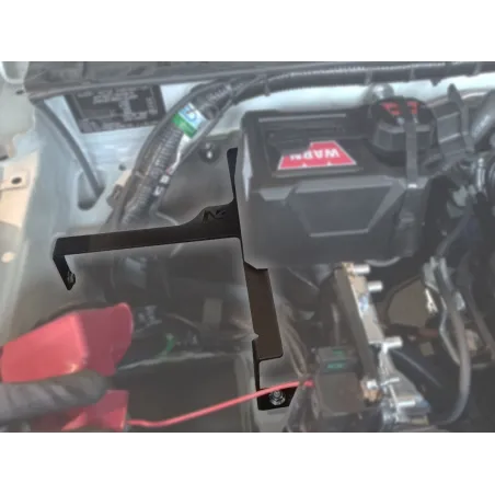 Kit support boitier relais treuil dans compartiment moteur Jimny 2018+ N4-Offroad
