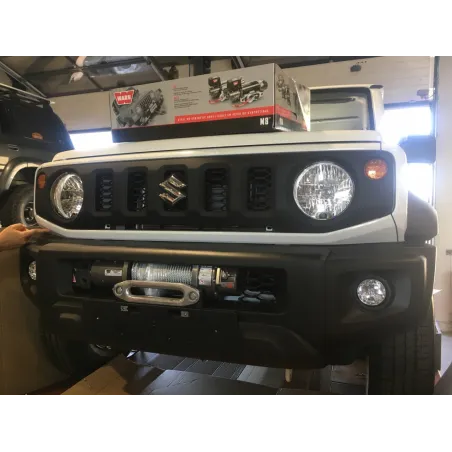 Platine de treuil intégrée au pare-chocs d'origine pour Suzuki Jimny après 2018 N4-Offroad