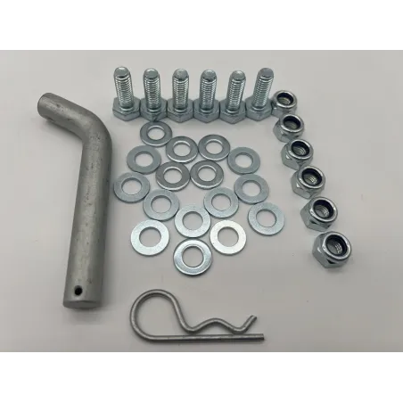 Adaptateur carré US 2" spécifique aux platines de treuil N4-Offroad