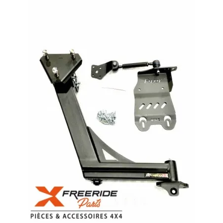 Support de roue de secours pour Nissan Patrol GR Y60 adapté au pare-chocs F4X4