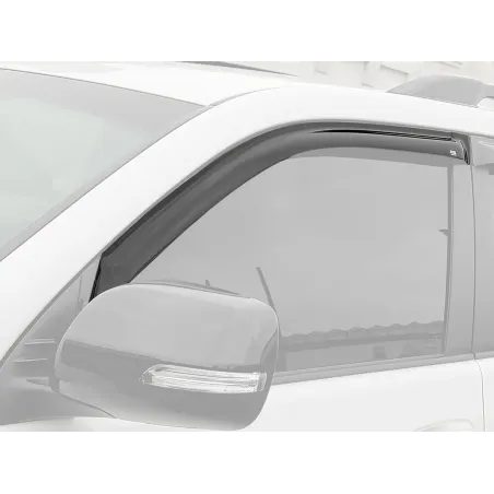 Jeu 2 déflecteurs de vitre avant EGR KDJ120 KDJ155 - montage collé