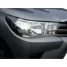 Paire protections de phare Airplex translucide Hilux Revo LeCap