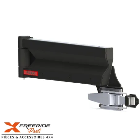 Support de jerrican 30L ou 20L Toyota Land Cruiser HDJ80 adapté au pare-chocs F4X4.