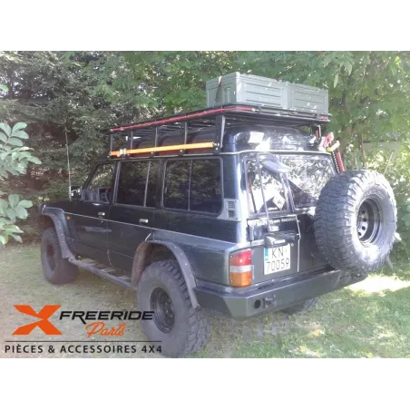 Pare-chocs arrière F4X4 pour Nissan Patrol GR Y60 Version SANS ailes arrières coupées.