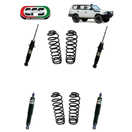 Kit suspension EFS +4cm Toyota KDJ90 KDJ95 KZJ90 KZJ95