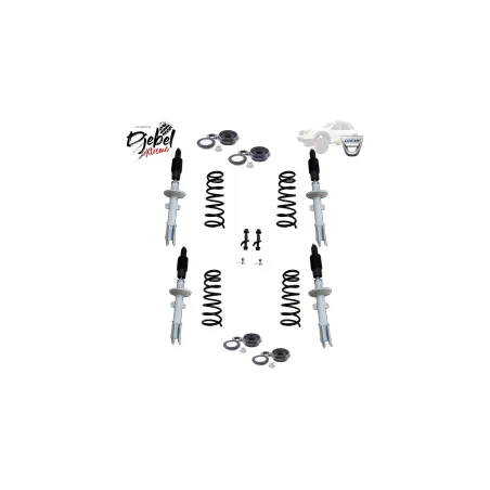 Kit suspension Djebel +4cm pour Dacia Duster 1 & 2 jusqu'à 2023