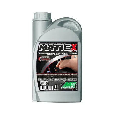 L'huile Minerva MATIC X est un lubrifiant 100% synthétique conçue pour les transmissions automatiques VL, PL et TP

1L