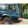 Pare-chocs arrière F4X4 pour Nissan Patrol GR Y60
Version AVEC ailes arrières coupées.