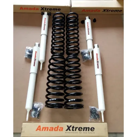 Kit réhausse Djebel pour Toyota LJ70 LJ73 phase 2 phares carrés KZJ70 KZJ73