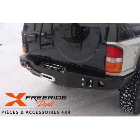 Pare-chocs arrière F4X4 pour Nissan Patrol GR Y60
Le seul modèle a proposer un support de treuil !