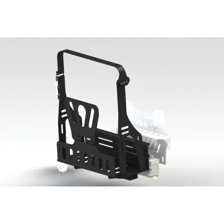 Support pour jerrican 30L ou 20L est adaptée au pare-chocs F4X4 pour Nissan Patrol Y60