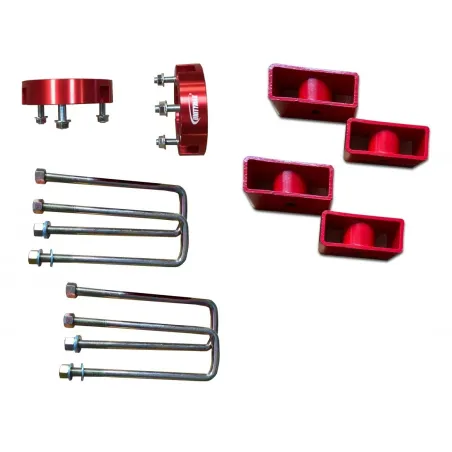Kit cales de ressorts et de lames +4cm pour Mitsubishi L200 KB4 / L200 2015+