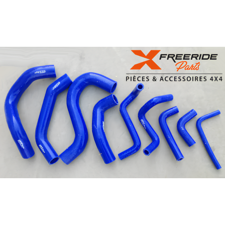 Kit durites silicone de refroidissement pour Nissan Patrol GR Y60 2.8TD