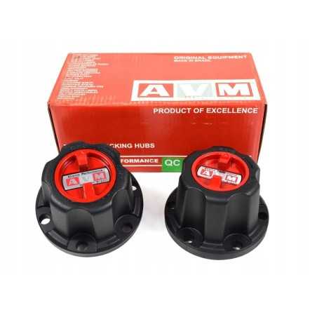 Moyeux débrayables EXTRA renforcés AVM pour Nissan Patrol Y60 & Y61 - La paire