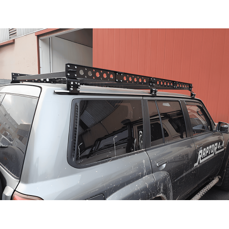 Galerie de toit Raptor4x4 pour Nissan Patrol GR Y61 long