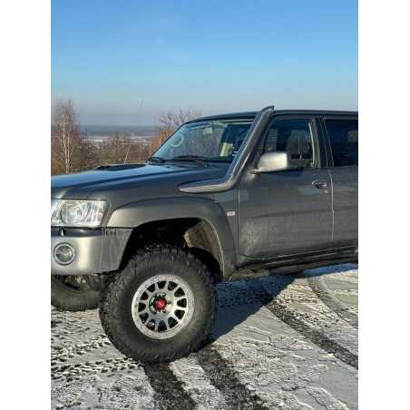 Snorkel en inox 4″ pour Nissan Patrol Y61