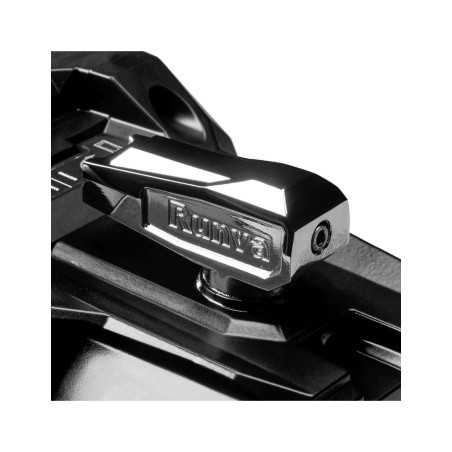 Treuil de 5900KG 12V étanche IP68, système de freinage dans la boite de réduction et corde synthétique rouge double tressage.