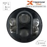 Phare LED noir 7” homologué ECE R10 R112 R7