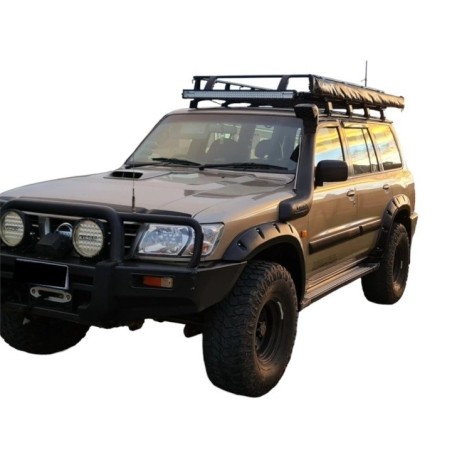 Kit élargisseurs d'ailes Nissan Patrol GR Y61 (1997 - 2004) 75 mm Modèle long 7 places