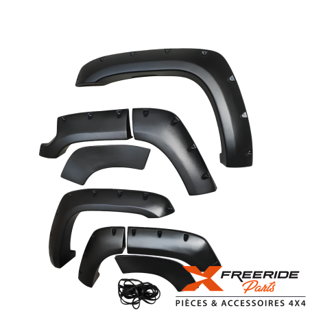 Kit élargisseurs d'ailes Nissan Patrol GR Y61 GU4 (2005 - ) 75 mm Modèle long 7 places