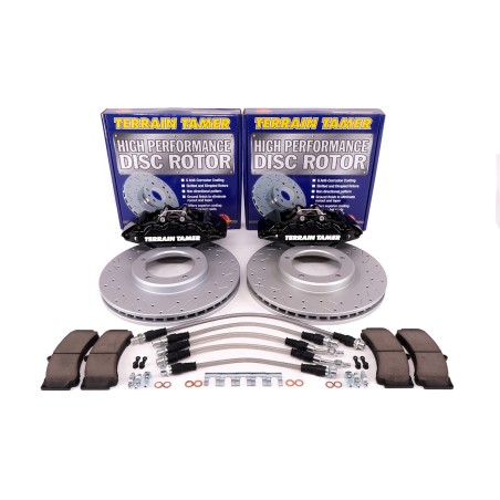 KIT FREIN AVANT GROS DIAMETRE 6 PISTONS MOYEUX MANUEL