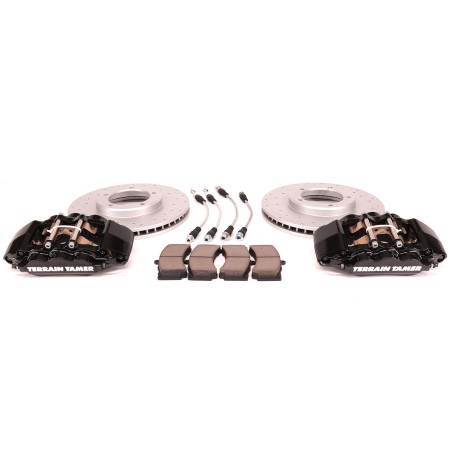 KIT FREIN AVANT GROS DIAMETRE 6 PISTONS MOYEUX AUTO