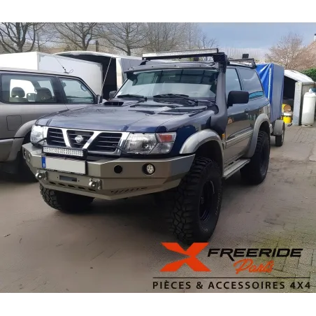 Pare-chocs avant F4X4 pour Nissan Patrol GR Y61 Sans Bullbar