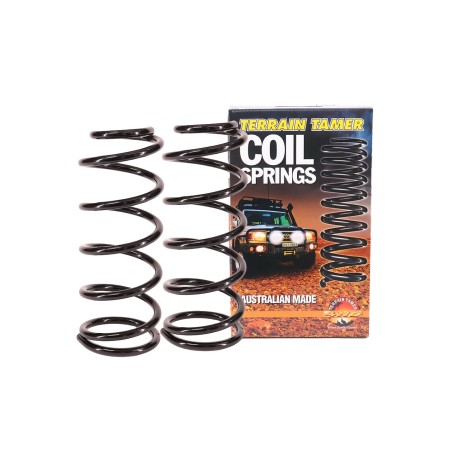 RESSORTS AVANT RÉHAUSSE +40MM JUSQU'À 100KG (PAIRE)