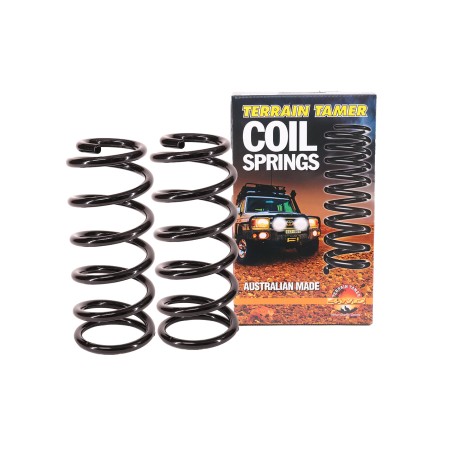 RESSORTS AVANT RÉHAUSSE +40MM JUSQU'À 100KG (PAIRE)