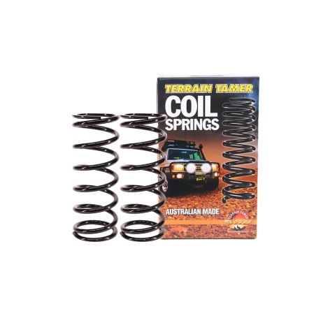 RESSORTS AVANT RÉHAUSSE +40MM JUSQU'À 40KG DEF110 130 80KG DEF9 (PAIRE)