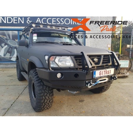 Pare-chocs avant F4X4 pour Nissan Patrol GR Y61
Avec Bullbar