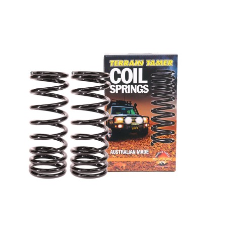 RESSORTS ARRIÈRE PROGRÉSSIF RÉHAUSSE +50MM +300-500KG (PAIRE)