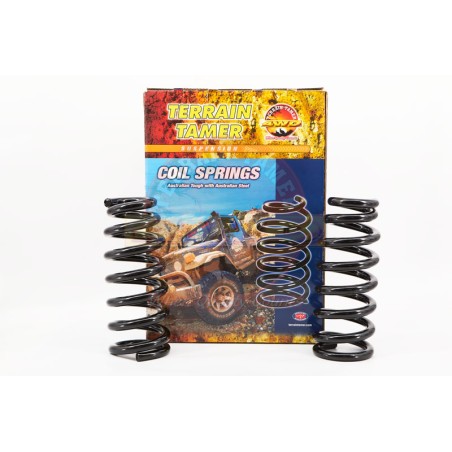 RESSORTS AVANT RÉHAUSSE +25MM JUSQU'À 100KG 4CYL 50KG V6 (PAIRE)