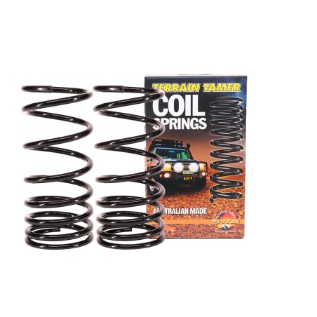 RESSORTS ARRIÈRE RÉHAUSSE +40MM JUSQU'À 200-300KG (PAIRE)