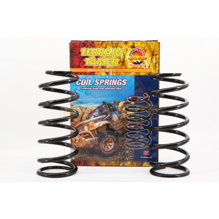 RESSORTS ARRIÈRE RÉHAUSSE +50MM +300KG CONVERSION PNEUMATIQUE (PAIRE)