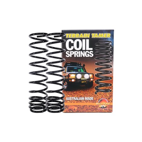 RESSORTS AVANT PROGRESSIF RÉHAUSSE +40-50MM LIFT +0-100KG (PAIRE)