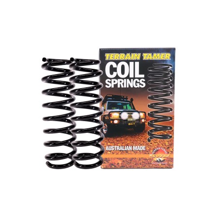 RESSORTS ARRIÈRE RÉHAUSSE +40MM DE +300 À 500KG (PAIRE)