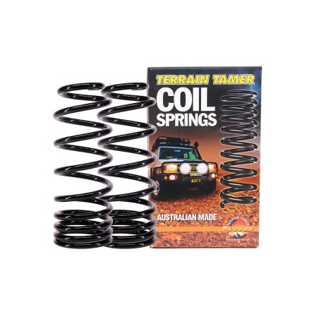 RESSORTS ARRIÈRE RÉHAUSSE +20MM CHARGE +300-500KG (PAIRE)