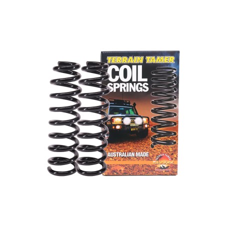 RESSORTS AVANT RÉHAUSSE +45MM +100-150KG 6CYL UNIQUEMENT (PAIRE)