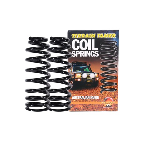 RESSORTS AVANT RÉHAUSSE +40-45MM +0-50KG TAPERED WIRE (PAIRE)