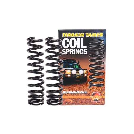 RESSORTS AVANT RÉHAUSSE +45-50MM +50-100KG (PAIRE)