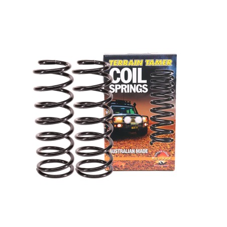 RESSORTS ARRIÈRE RÉHAUSSE +40MM JUSQU'À 100KG (PAIRE)