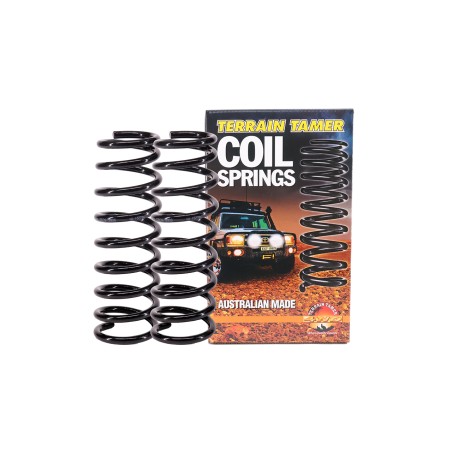 RESSORTS ARRIÈRE RÉHAUSSE +40MM +0-200KG CONDUITRE A GAUCHE (PAIRE)