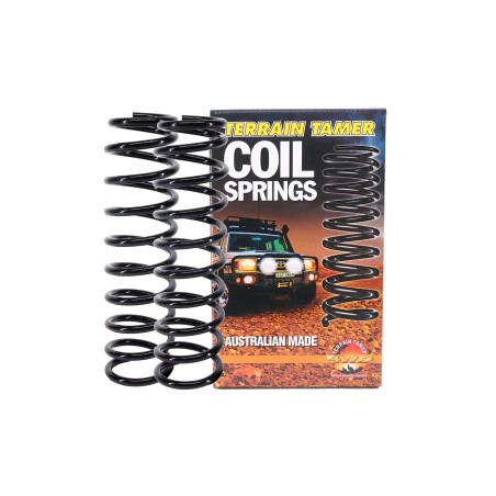 RESSORTS AVANT RÉHAUSSE +50MM JUSQU'À 50KG (PAIRE)