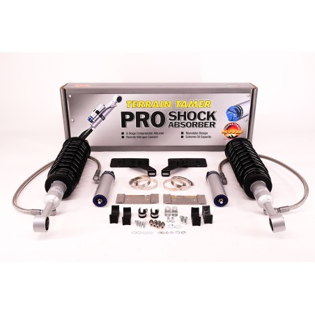 RESSORTS/AMORTISSEURS PRO PRÉMONTÉS RÉHAUSSE +40MM TARAGE +50KG (PAIRE)