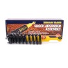 RESSORTS/AMORTISSEURS PRÉMONTÉS RÉHAUSSE +40MM TARAGE +100KG (PAIRE)