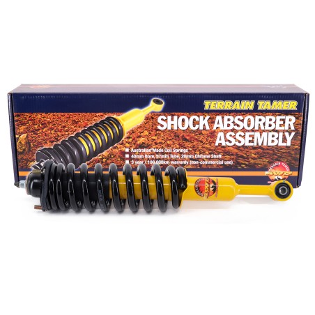 RESSORTS/AMORTISSEURS PRÉMONTÉS RÉHAUSSE +40MM +0KG (PAIRE)