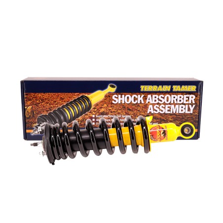 RESSORTS/AMORTISSEURS PRÉMONTÉS RÉHAUSSE +30MM TARAGE +50-100KG (PAIRE)