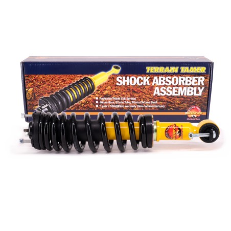 RESSORTS/AMORTISSEURS PRÉMONTÉS RÉHAUSSE +30MM +100KG (PAIRE)